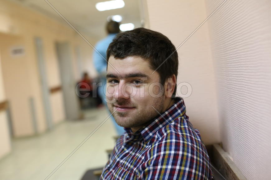 Илья Борисович Флакс в больнице