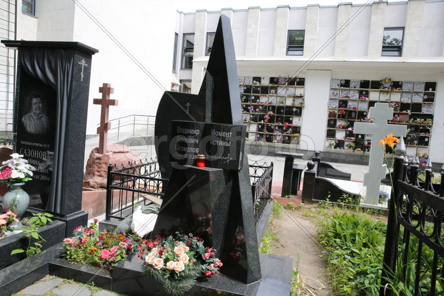 Памятник талантливому писателю В. Богомолову