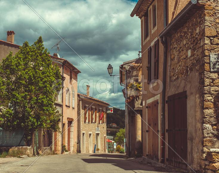 Старинная улица во Франции