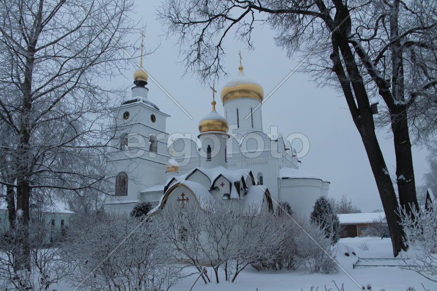 Зима в Борисоглебском монастыре