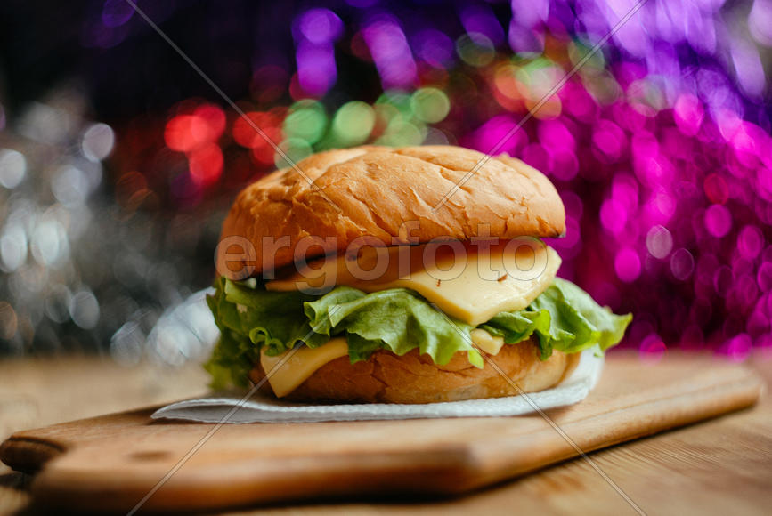 Вегетарианский бургер