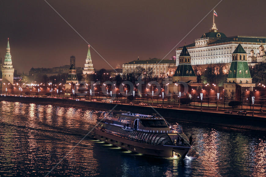 Москва с Москворецкого моста