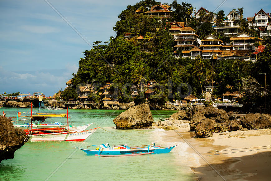 Филиппины. Боракай. Белый пляж. январь 2014.