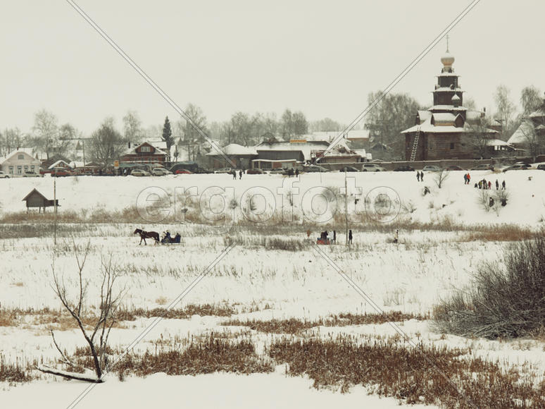 Суздаль. Январь. Пейзаж