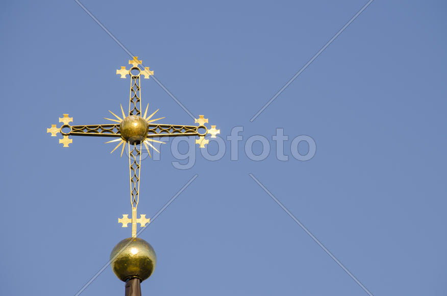 Беларусь, Минск: крест Никольской церкви.
