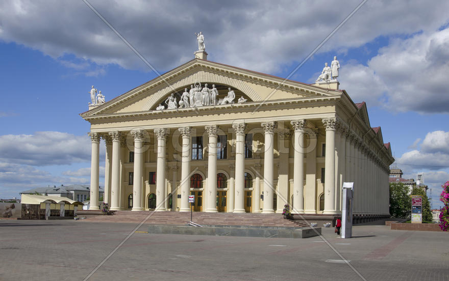 Беларусь, Минск: дворец культуры Профессиональных союзов