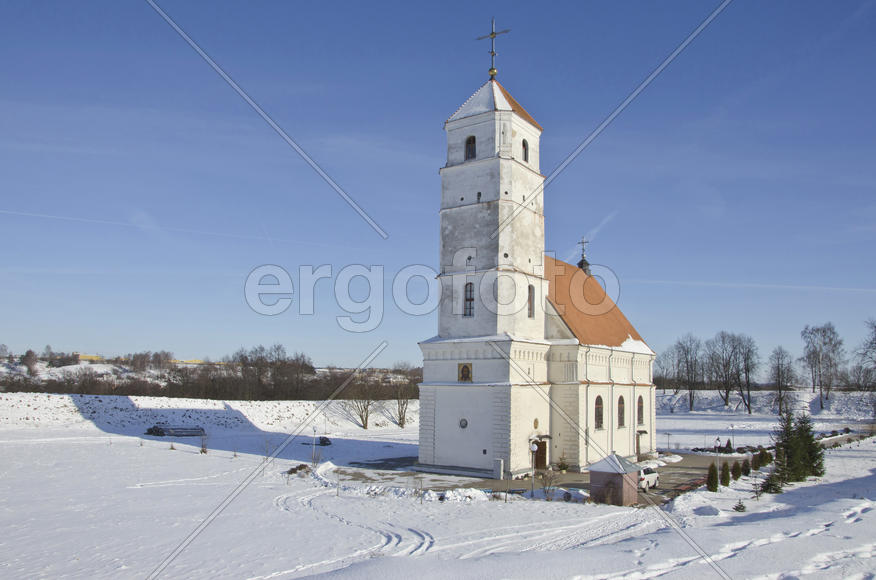 Беларусь, Заславль: старинная Спасо-Преображенская церковь