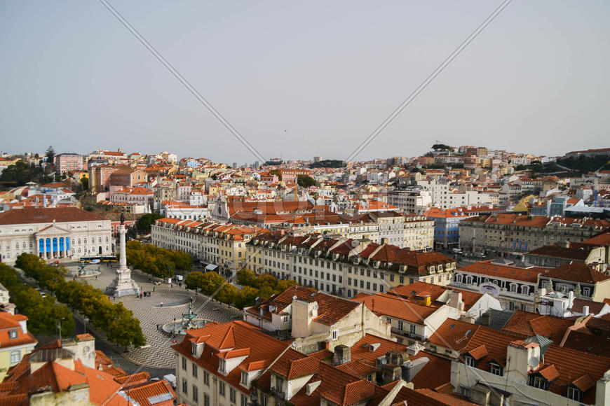Лиссабон. Панорама города. 