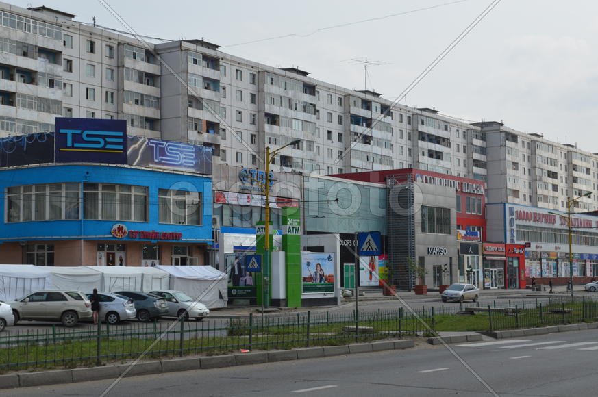Архитектура города Улан-Батор. Улицы города 