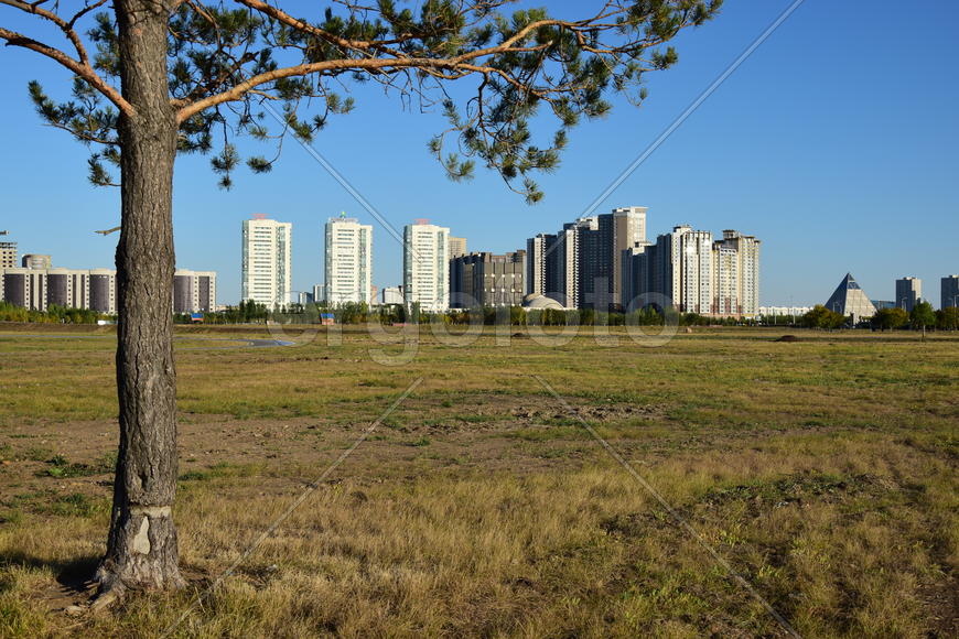 Астана. Городская архитектура. Современные высотные здания 