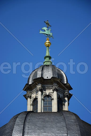 Германия - Город Вюрцбург, Крыша здания 