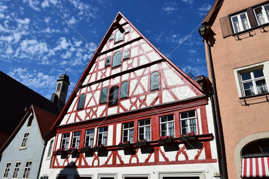 Германия - исторический город Ротенбург в Баварии