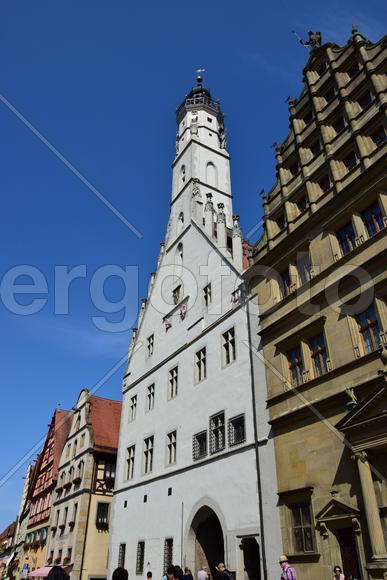 Германия - исторический город Ротенбург в Баварии