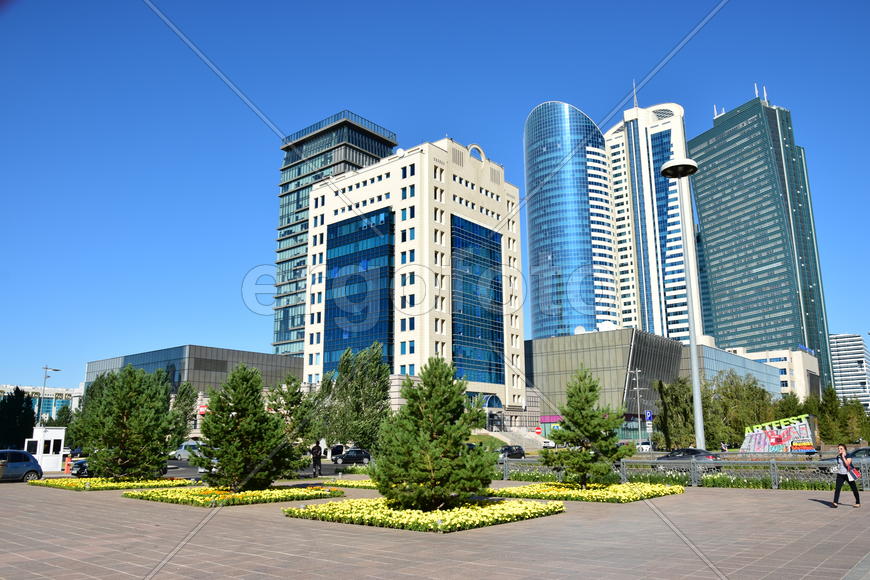 Астана - Современная архитектура города.