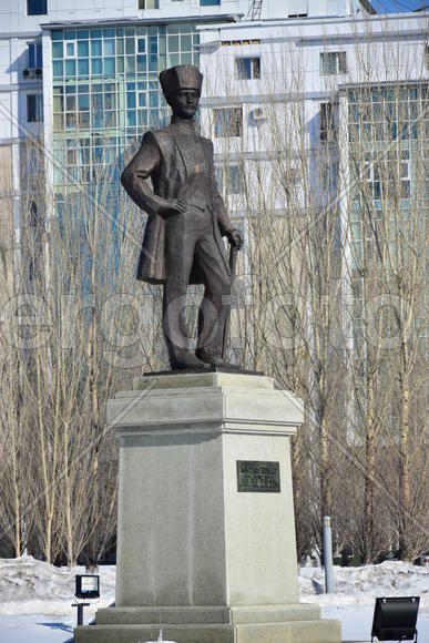 Уличная скульптура Астаны