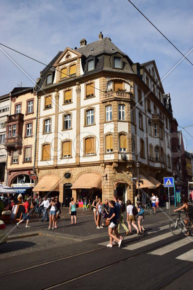 Германия, Франкфурт-на-Майне. Старинное здание 