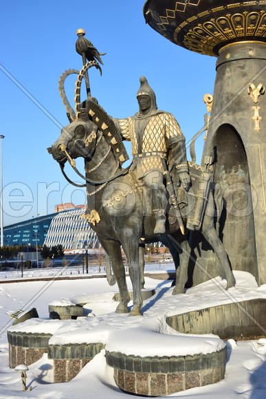 Уличная скульптура Астаны