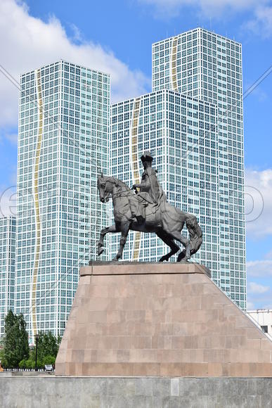 Уличная скульптура Астаны