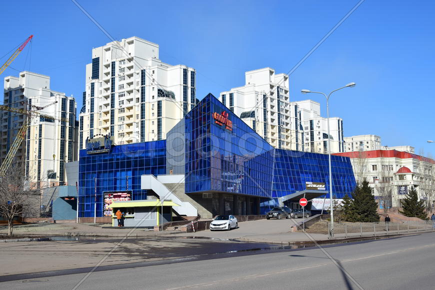 Астана, яркие здания мегаполиса 