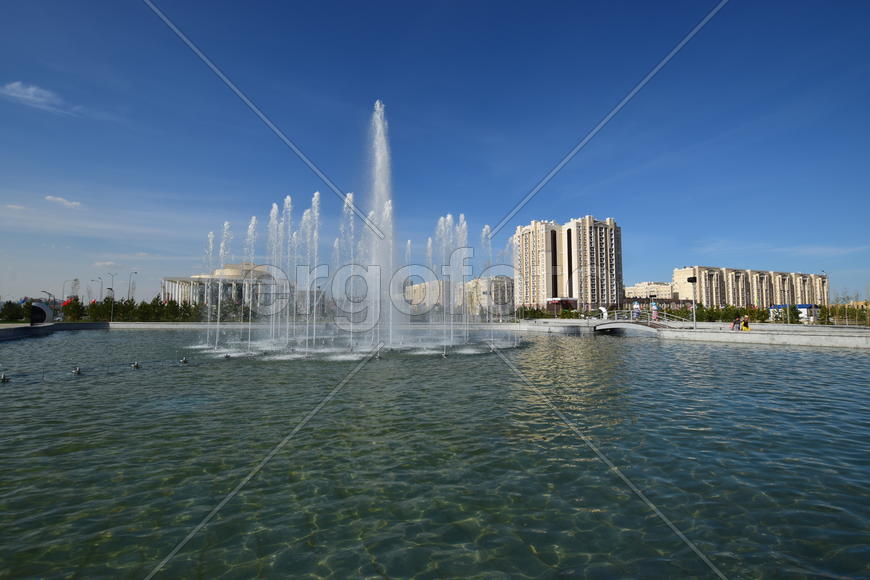 Астана - городская архитектура. Казахстан 