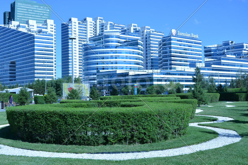 Астана. Высотные здания. Казахстан