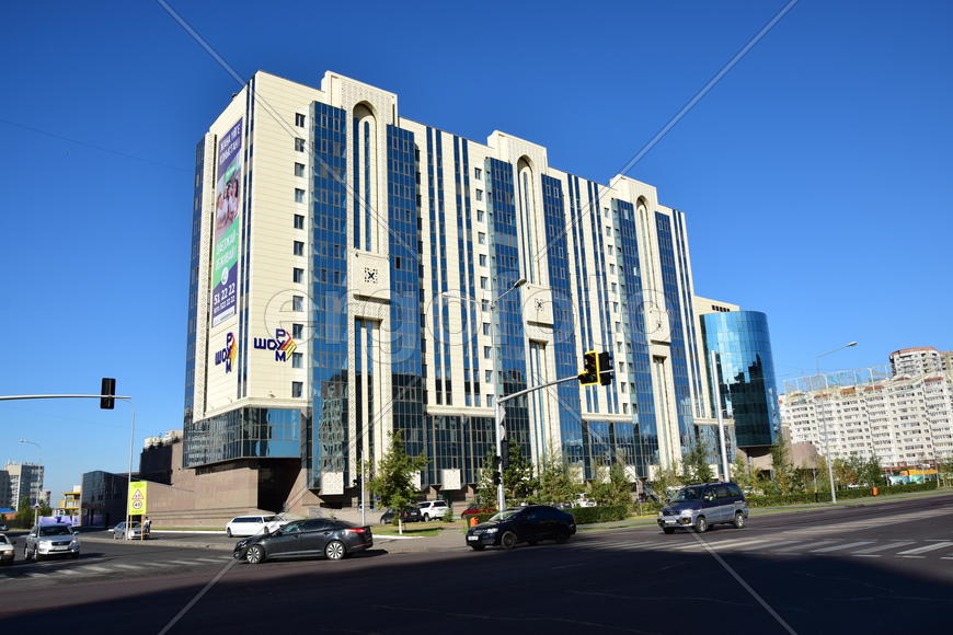 Астана - многоэтажные жилые дома. Архитектура Казахстана 