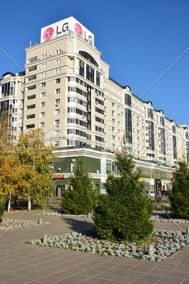 Астана - многоэтажные жилые дома