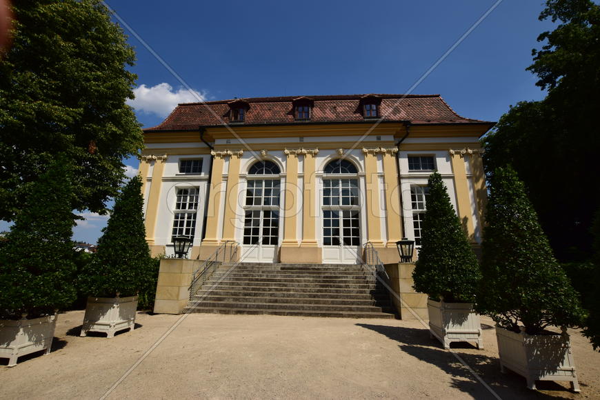 Германия - город Ансбах под Нюрнбергом. Памятник архитектуры 