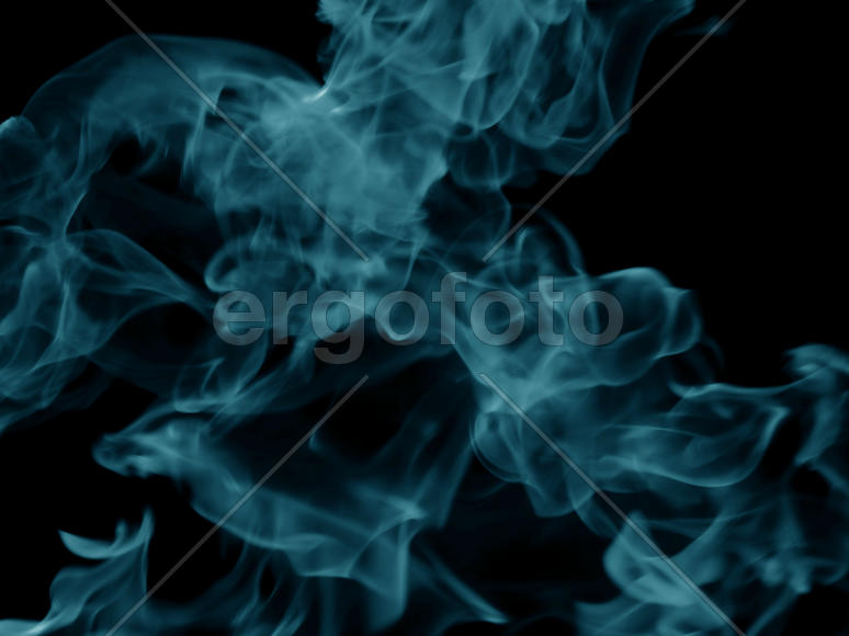 Текстура дыма на черном фоне