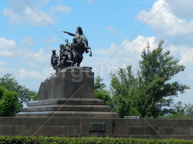 Россия. Самара. Памятник Чапаеву