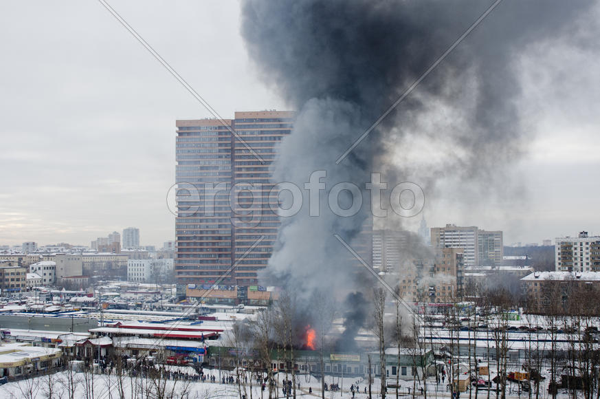 Hot sales pavilion at the station Timiryazevskaya