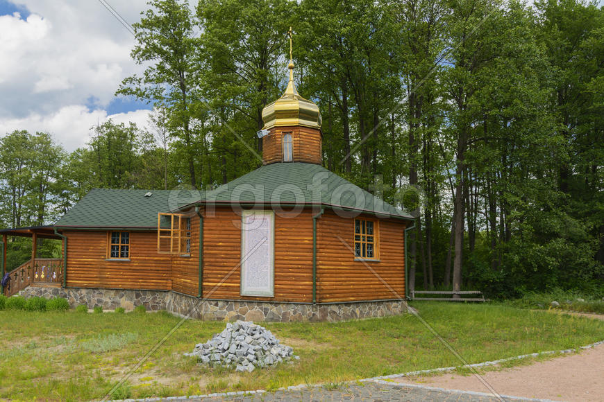 Monastery of Our Lady of Kazan. Church near the healing spring.