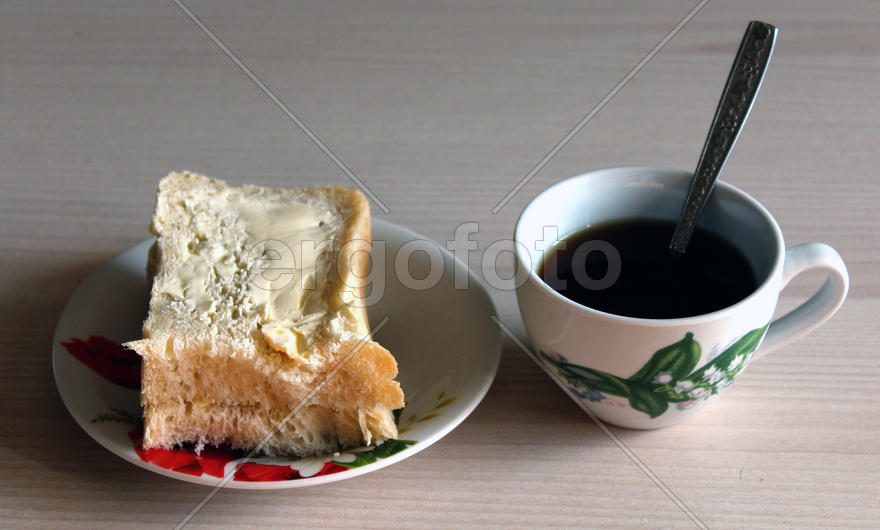 Натюрморт Чая с хлебом 