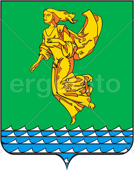 Герб города Ангарск (Angarsk). Иркутская область