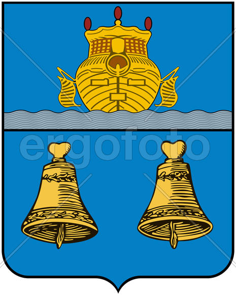 Герб города Макарьев (Makaryev), Костромская область