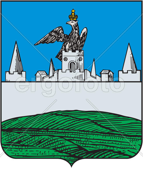 Герб города Болхов 1781 года. Орловская область