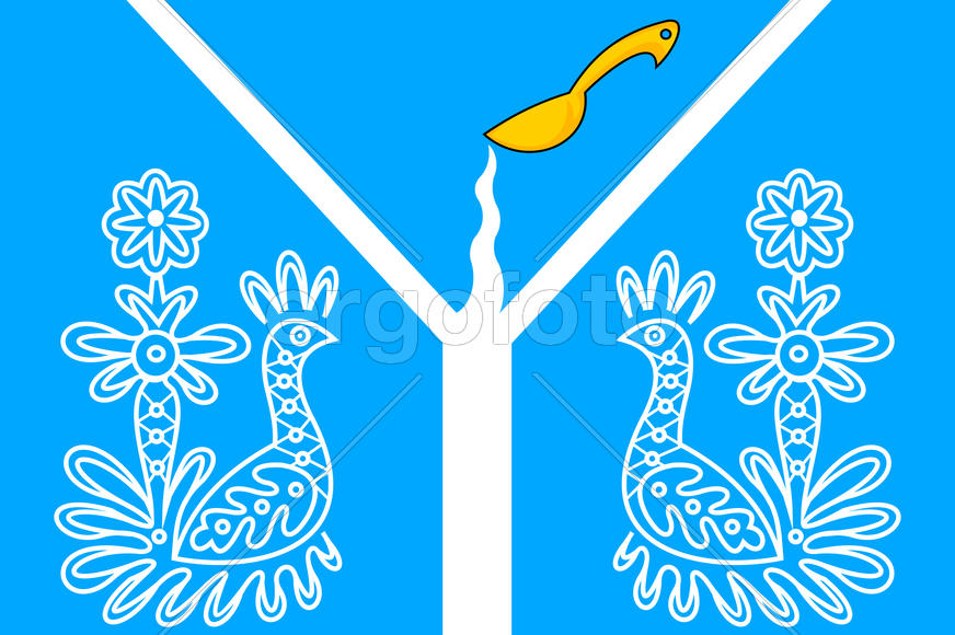 Флаг города Советск (Sovetsk). Кировская область