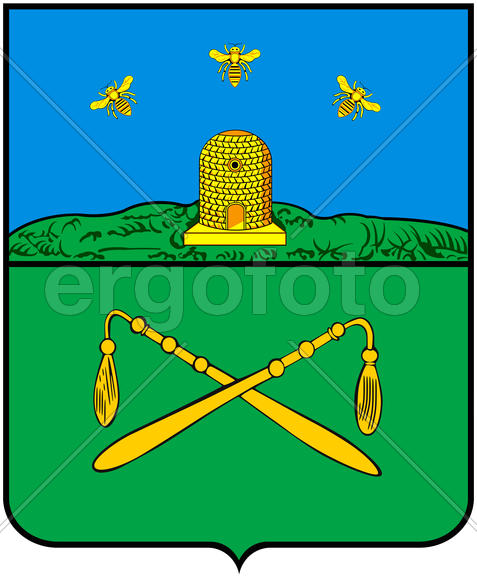Герб поселка городского типа Кадом 1781 г. Рязанская область