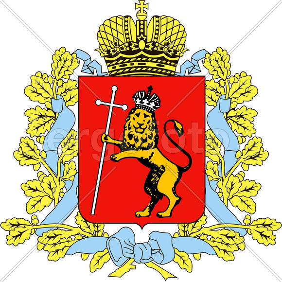 Герб Владимирской области (Vladimirskaya oblast)