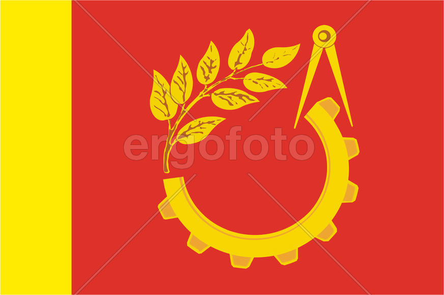 Флаг города Балашиха. Московская область