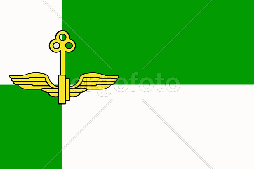 Флаг города Тынды (Tynda). Амурская область
