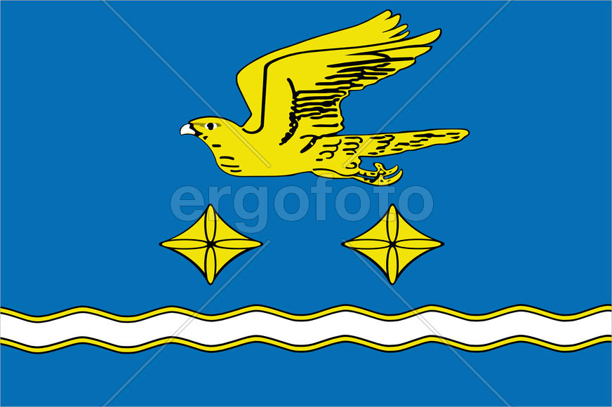 Флаг города Ступино. Московская область