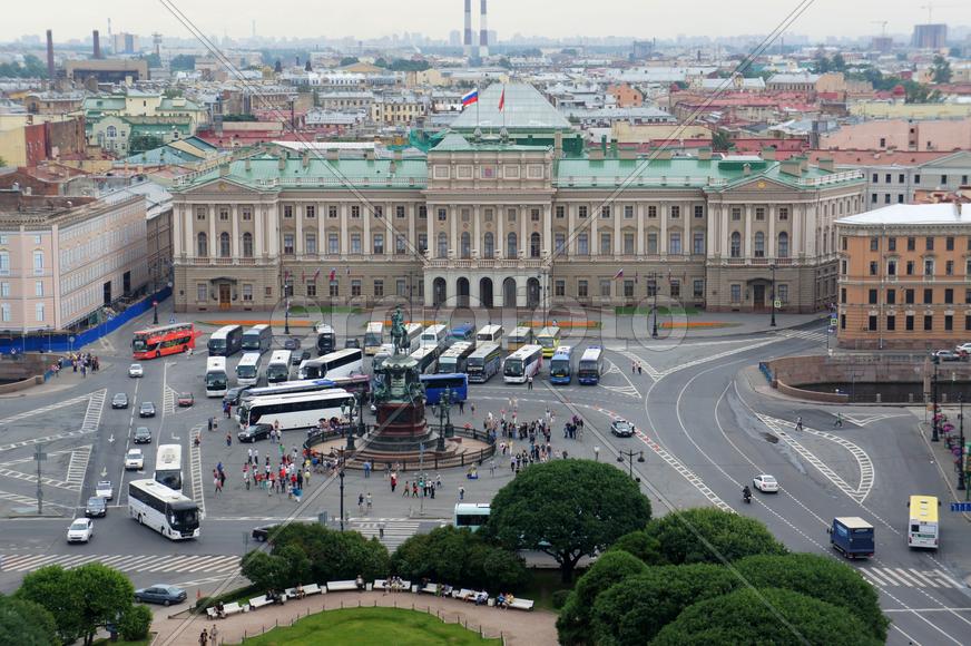 Исаакиевская площадь в Санкт Петербурге