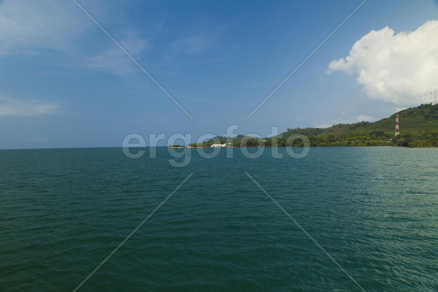 Beautiful sea landscape in a beautiful corner of the planet Earth