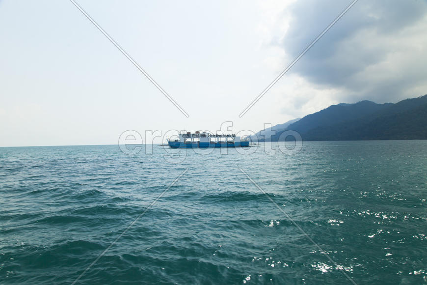 Beautiful sea landscape in a beautiful corner of the planet Earth