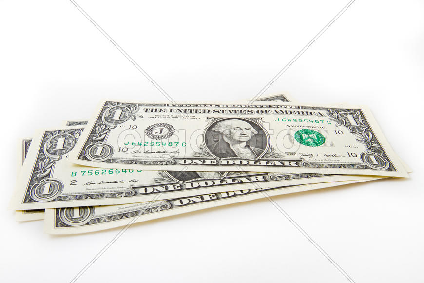 Банкноты доллары