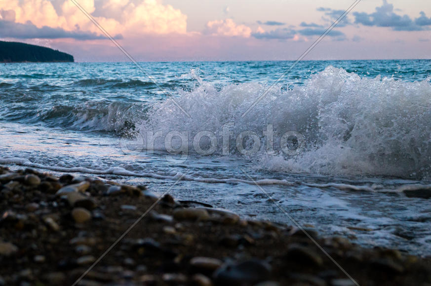 Черное море. Волны