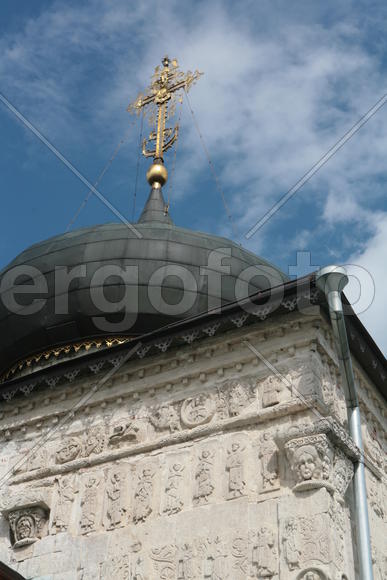 Юрьев-Польский, Владимирская область, 
Георгиевская церковь, построена в середине 13 века. Стены ук