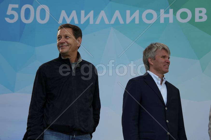 Александр Жуков и Павел Колобков, зам министра по спорту