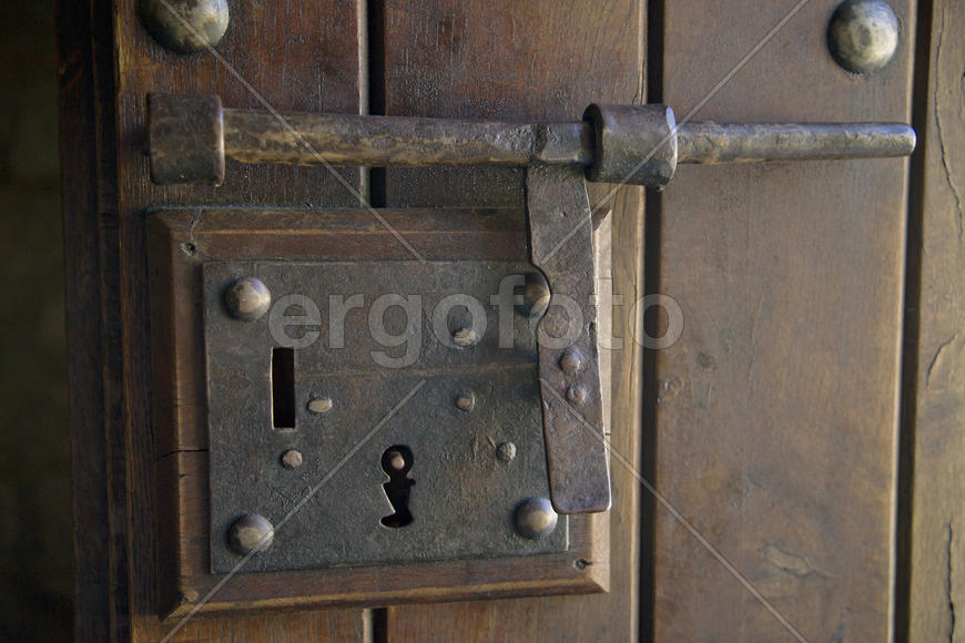Фрагмент двери в Андалусии